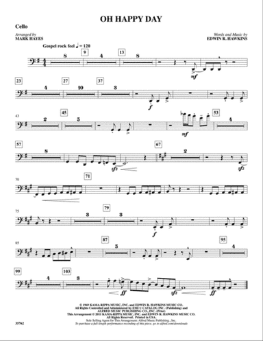 Oh Happy Day: Cello