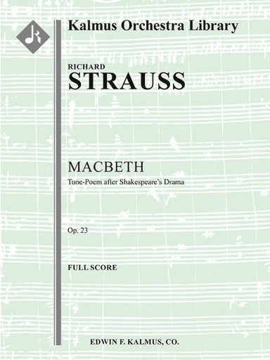 Macbeth: Tone-Poem after Shakespeare's Drama, Op. 23