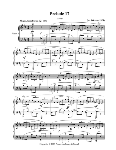 Prelude No. 17