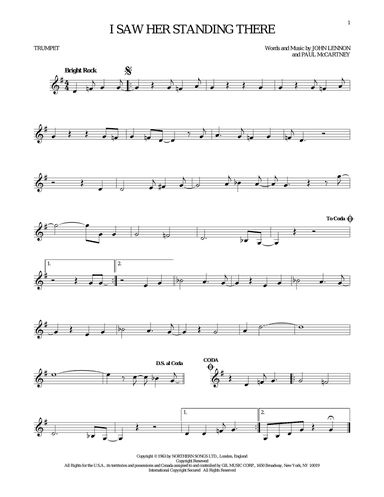 I Saw Her Standing There