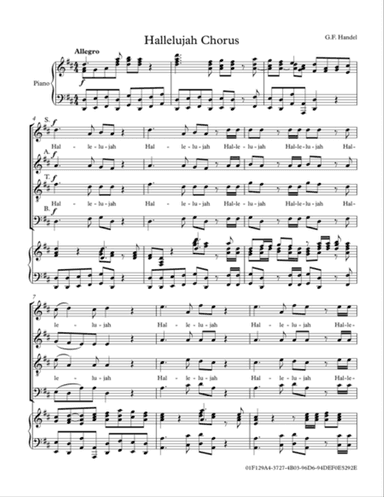 Hallelujah Chorus from The Messiah