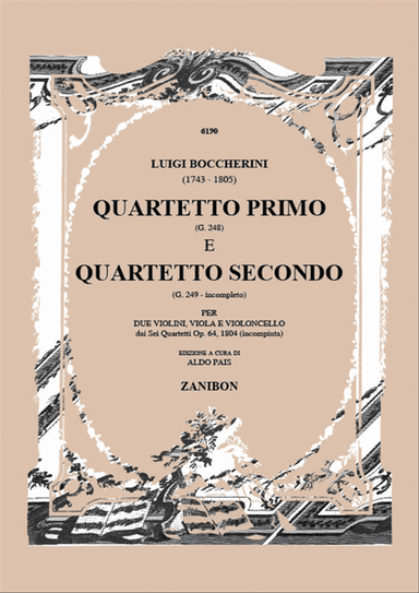Quartetto Primo e Quartetto Secondo