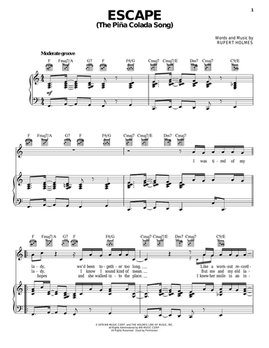 Escape (The Piña Colada Song)