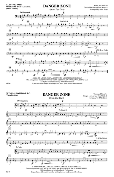Danger Zone: Electric Bass