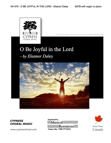 O Be joyful in the Lord