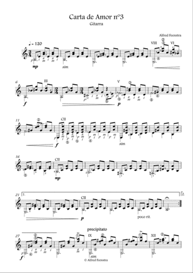 Carta de amor no.3, loveletter nr.3