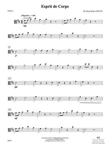 Esprit de Corps: Viola