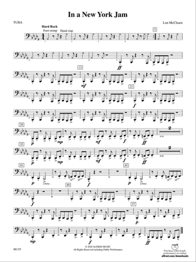 In a New York Jam: Tuba