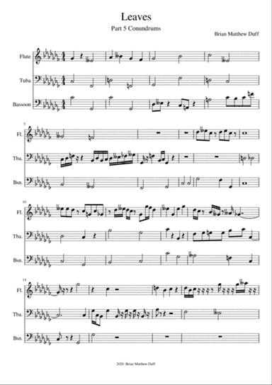 "Leaves" Part 5 Conundrum