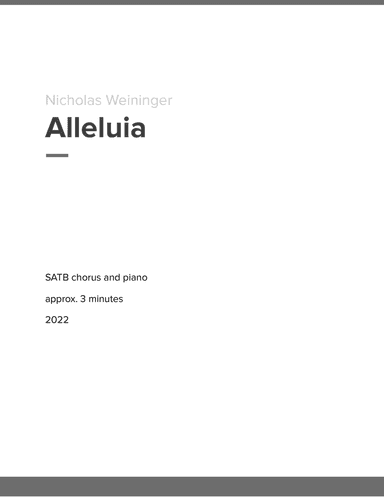 Alleluia