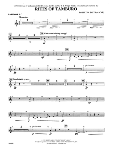 Rites of Tamburo: Baritone T.C.