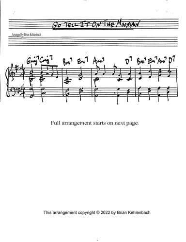 Go Tell It on the Mountain