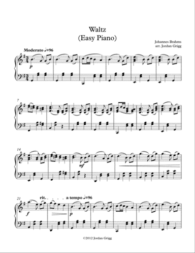 Waltz (Easy Piano)