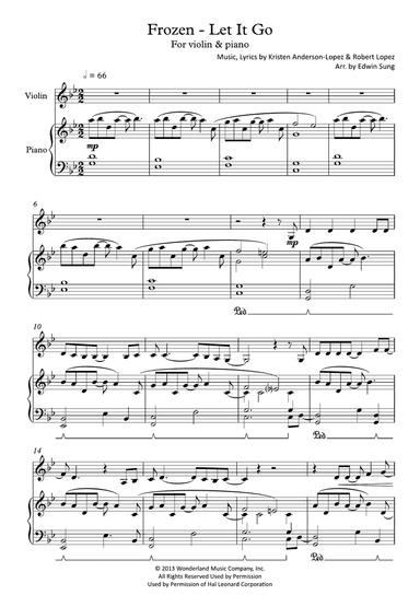 Let It Go (from Frozen)