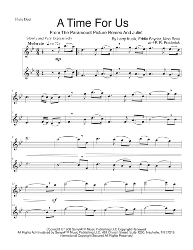 A Time For Us (love Theme)