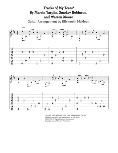 The Tracks Of My Tears