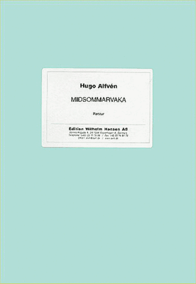 Hugo Alfven: Swedish Rhapsody No.1 'Midsommarvaka' Op. 19 (Full Score)