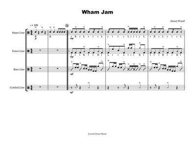 Wham Jam (Drumline Cadence)