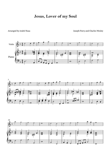 Jesus, Lover of my Soul