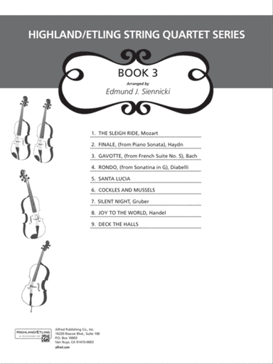 Highland/Etling String Quartet Series: Set 3: Score