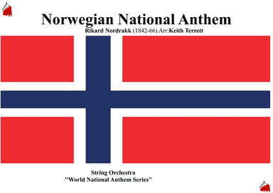 Norwegian National Anthem for String Orchestra (MFAO World National Anthem Series)