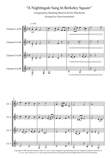 A Nightingale Sang In Berkeley Square