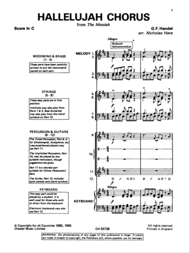 Hallelujah Chorus (from The Messiah)