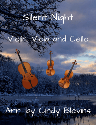 Silent Night, for Violin, Viola and Cello