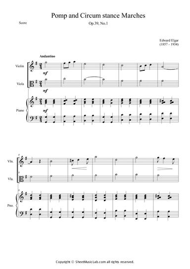 Pomp and Circumstance Marches Op.39