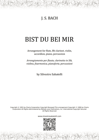 Bist Du Bei Mir (if You Are With Me)