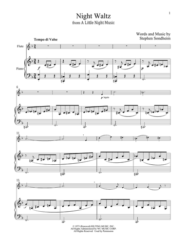 Night Waltz (from A Little Night Music)