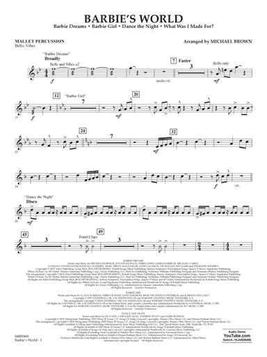 Barbie's World - Mallet Percussion