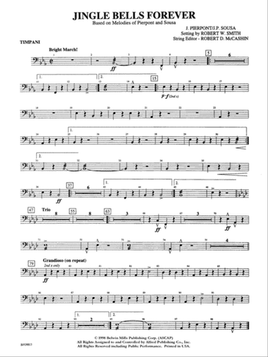 Jingle Bells Forever: Timpani