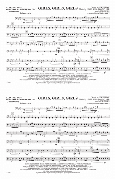 Girls, Girls, Girls: Electric Bass