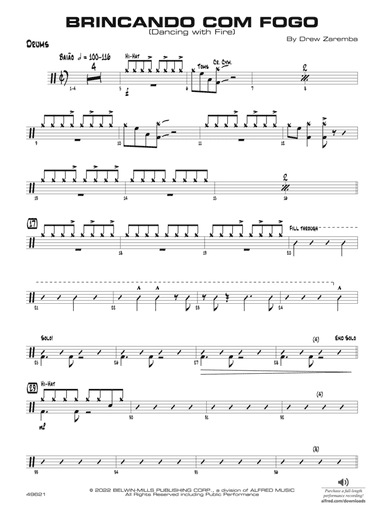 Brincando com Fogo: Drums