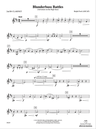Blunderbuss Battles: 2nd B-flat Clarinet