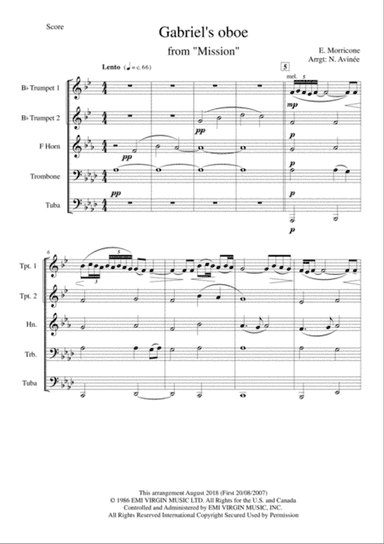 Gabriel's Oboe