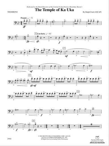 The Temple of Ka Uka: 1st Trombone