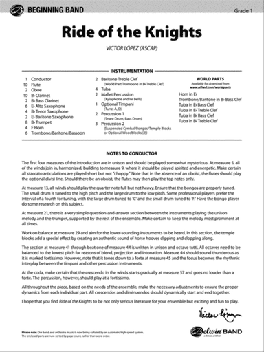 Ride of the Knights: Score