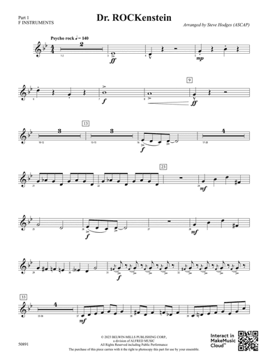 Dr. ROCKenstein: Part 1 - F Instruments