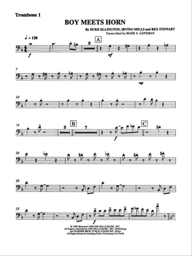 Boy Meets Horn: 1st Trombone