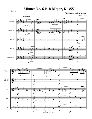Minuet in D Major