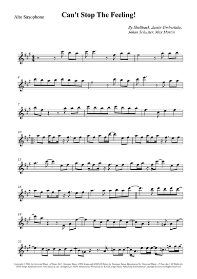 Can't Stop The Feeling!