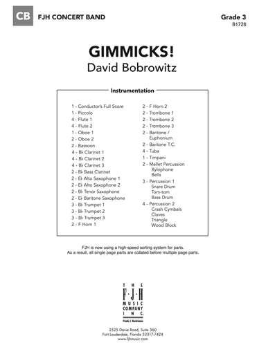 Gimmicks: Score