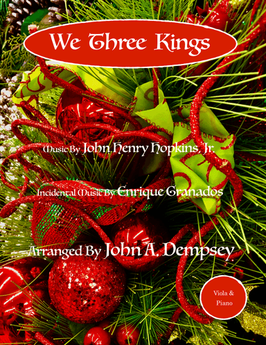 We Three Kings (Viola and Piano)