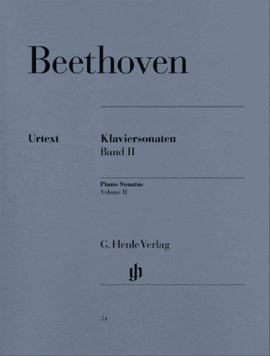 Beethoven - Piano Sonatas Book 2 Urtext