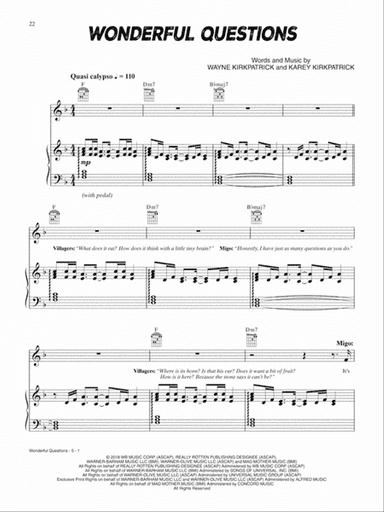 Wonderful Questions (from Smallfoot)