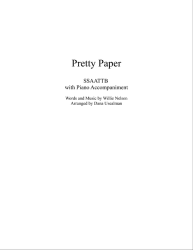 Pretty Paper