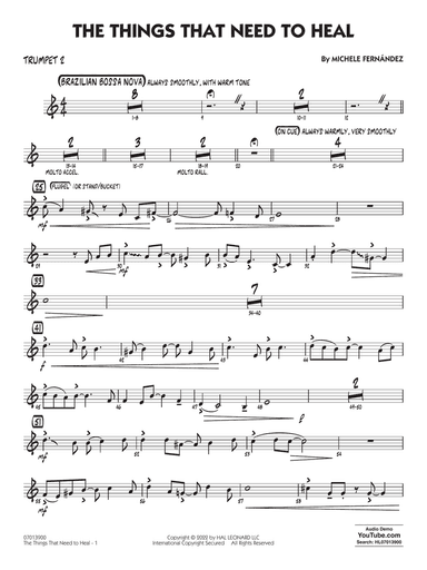 The Things That Need To Heal - Trumpet 2