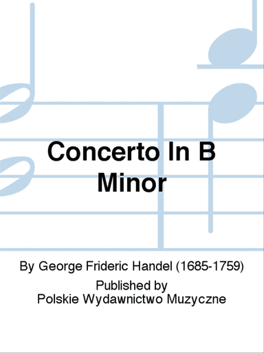 Concerto In B Minor